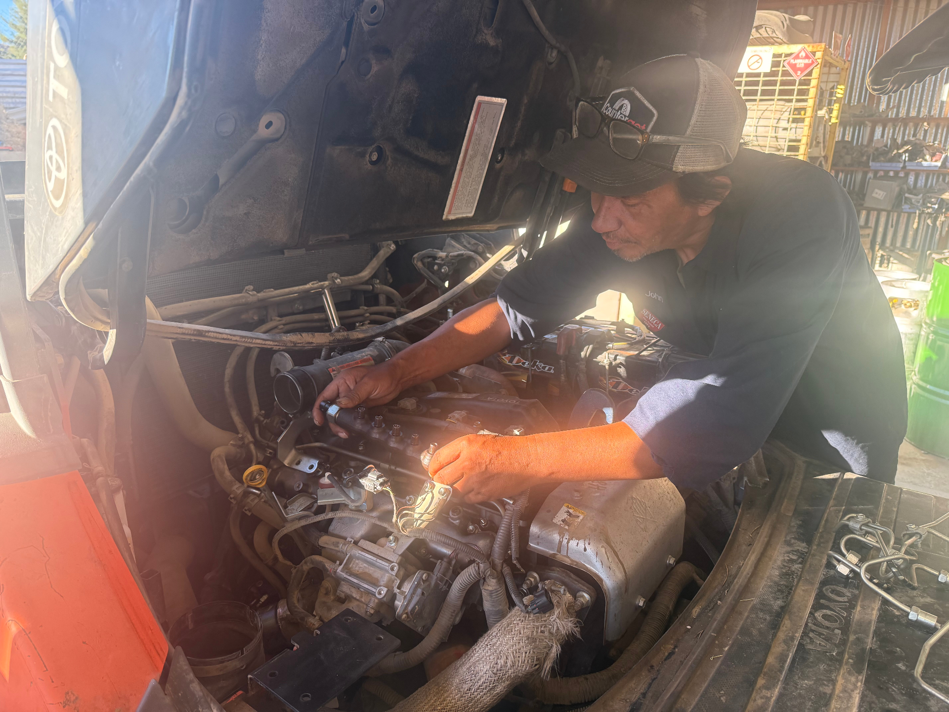 Forklift Engine Repair — Hi Desert Forklift Services